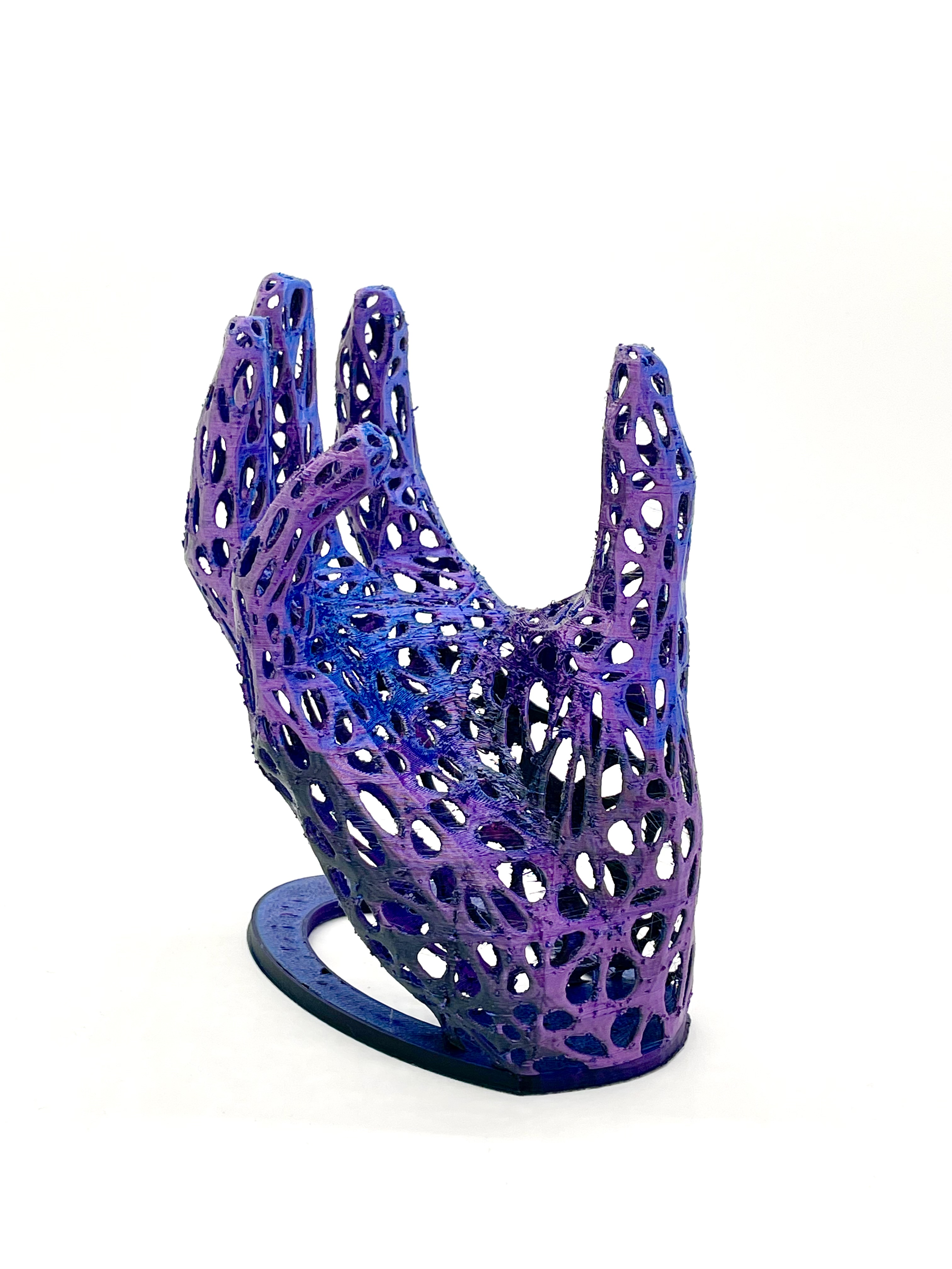 Hand Can Holder Wireframe — miniatura 2