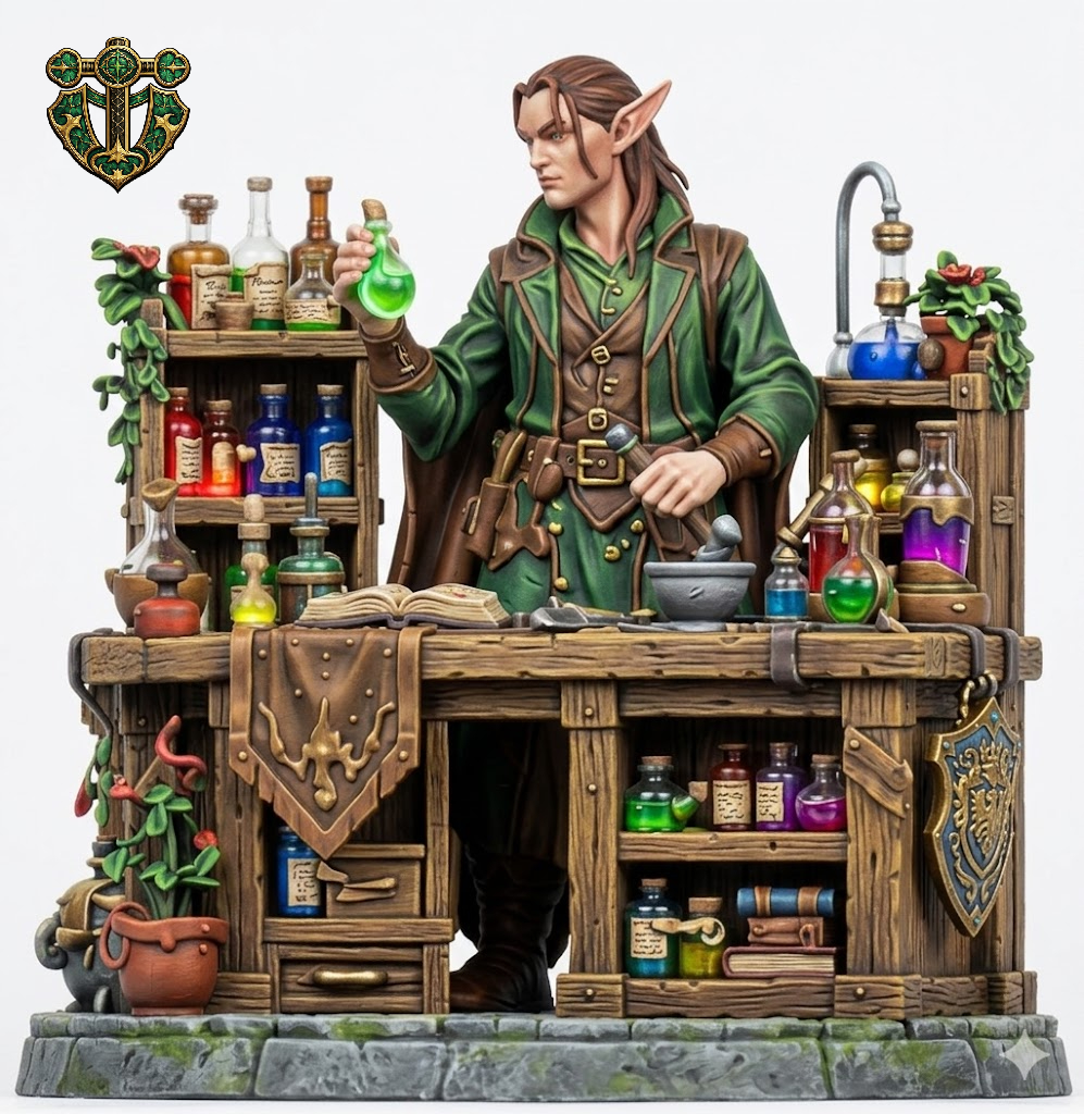 Elvin Alchemist — miniatura 2