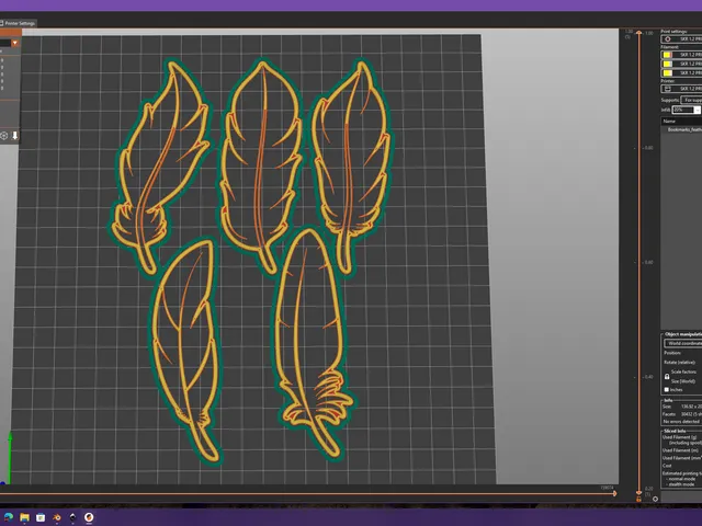 Feather Bookmarks