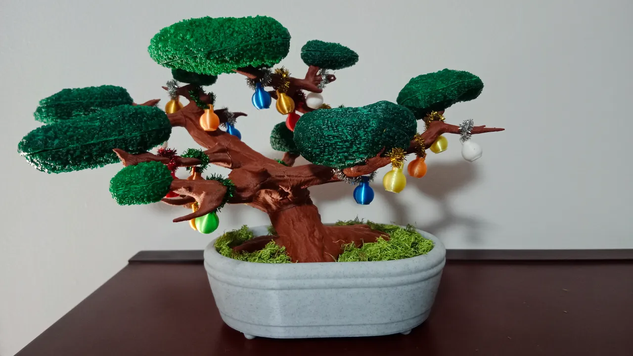 Christmas Bonsai Tree STL by David Andres Rubiano Venegas | Download free  STL model | Printables.com