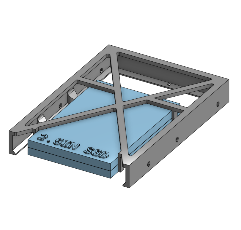 Large to Small PC Storage Adapter (No Supports, 35G)
