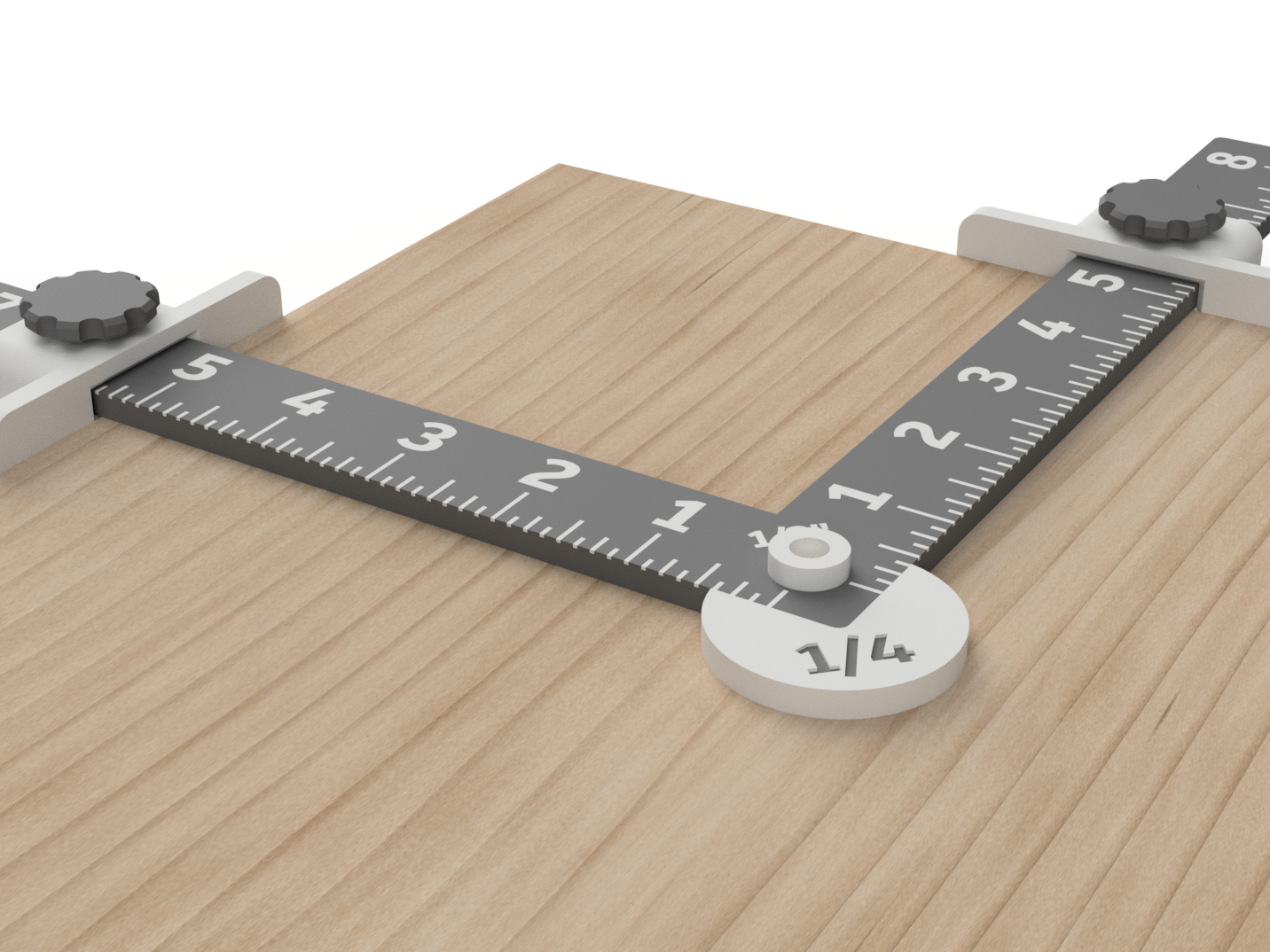 Corner Drill Guide Imperial with Interchangeable Inserts by JohnMartin Download free STL