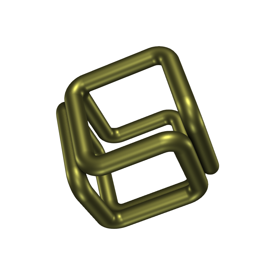 Customizable Tubular Infinity Cube (OpenSCAD) by Stone Age Sculptor ...
