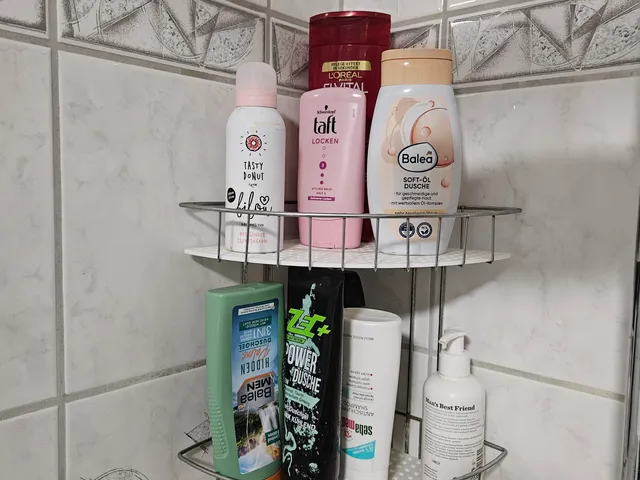 Shower shelf inlay - Boden für Eckregal in der Dusche