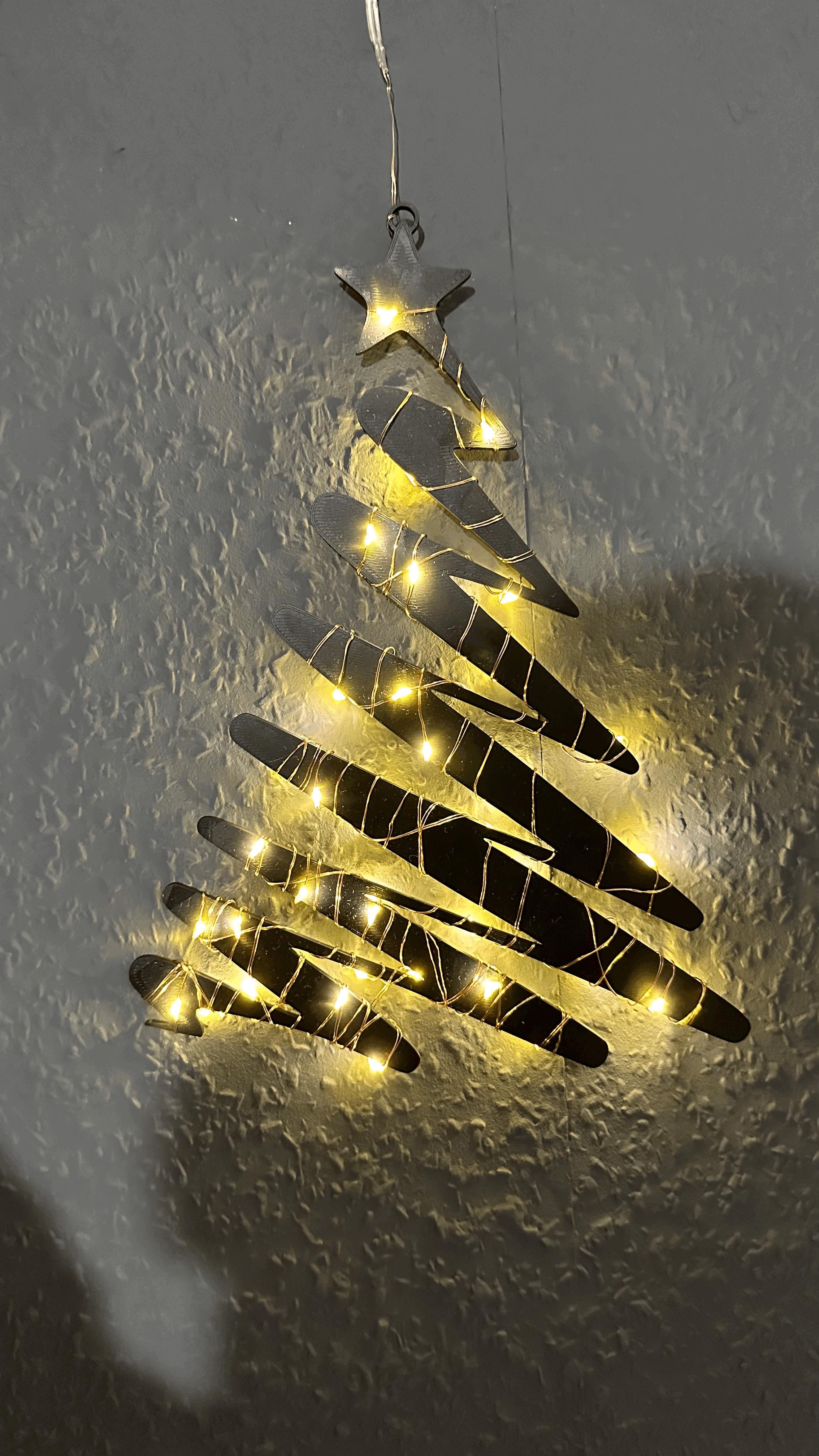 Weihnachtsbaum Fenster Deko