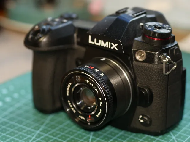 Konica Hexanon 38mm f2.8 to MFT