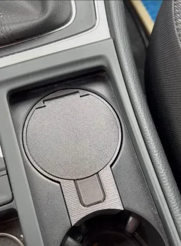 Bin for cupholder VW Golf 7 with lid