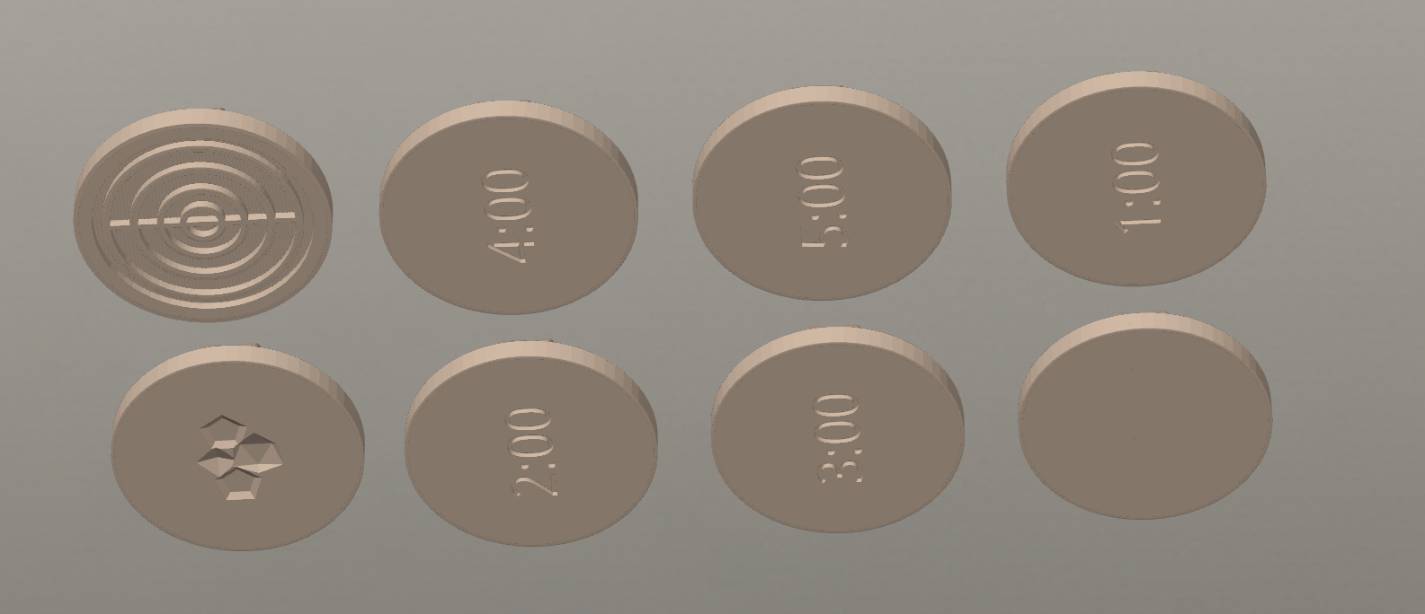 Clue Jr Game Pieces Stands by AKinferno Download free STL model