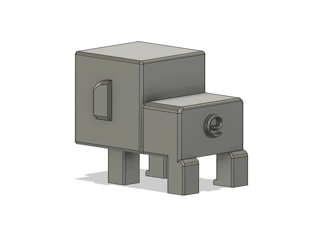 Minecraft sele (Minecraft piglet) by DaTTcz | Download free STL model ...