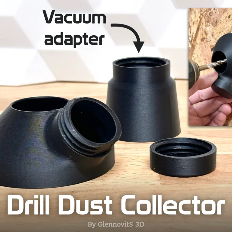 vacuum drill dust collector