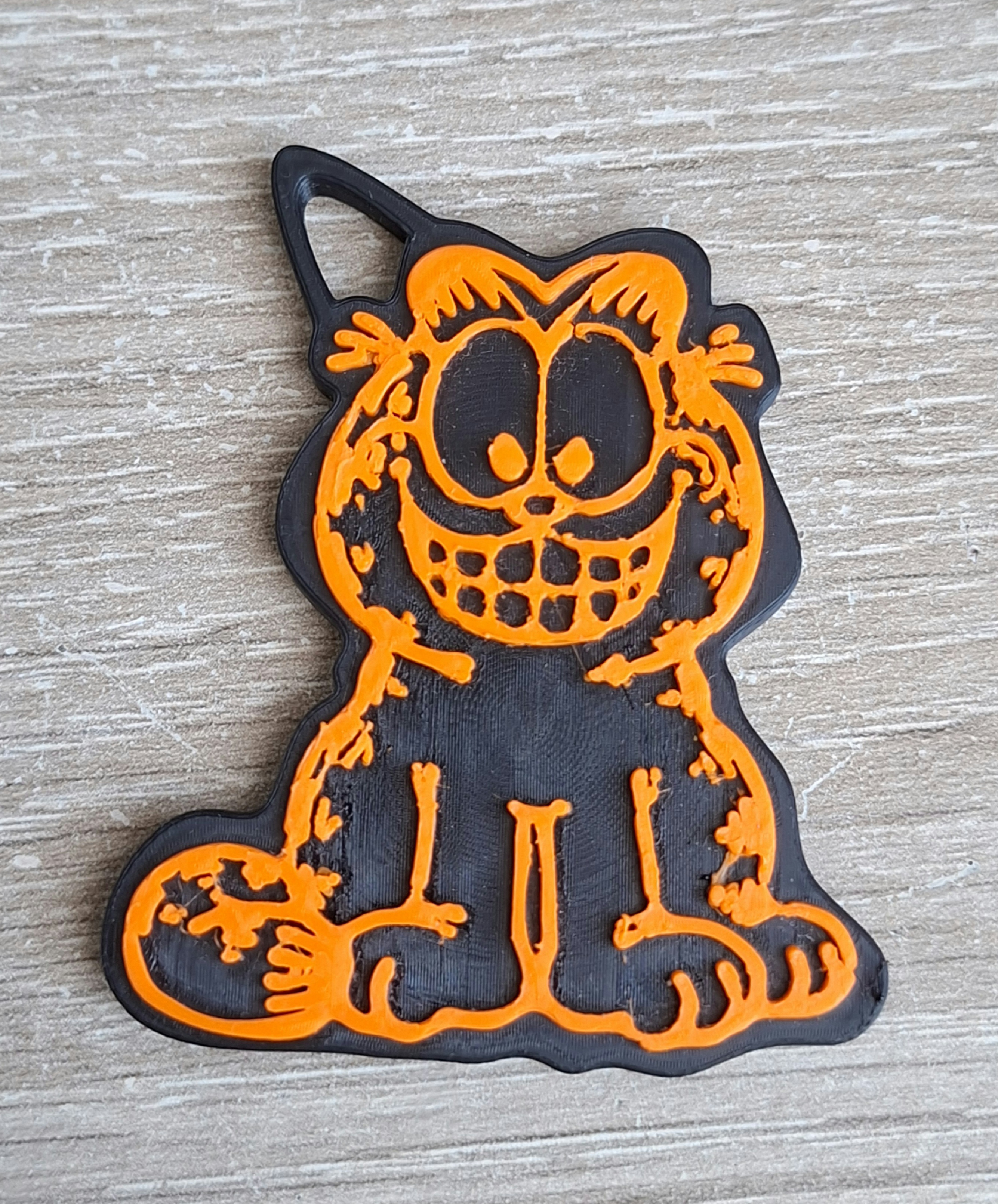 Garfield klíčenka
