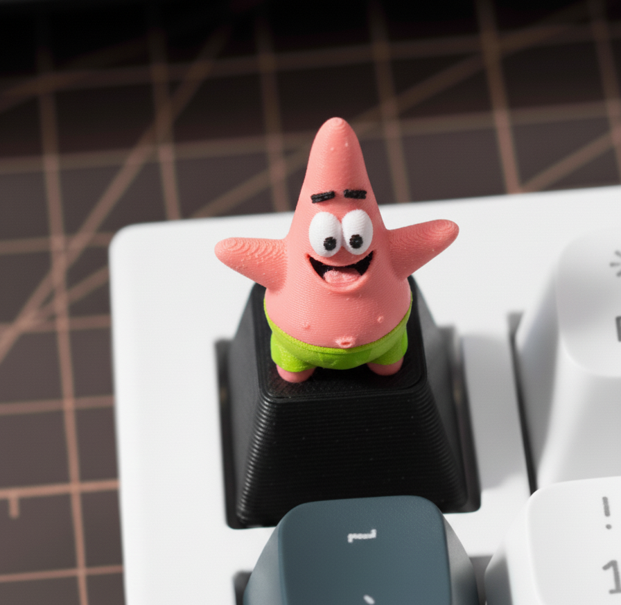 Patrick Star Keycap – SpongeBob