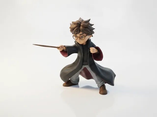 Harry Potter Chibi Figurine Cute Character 3D Printable