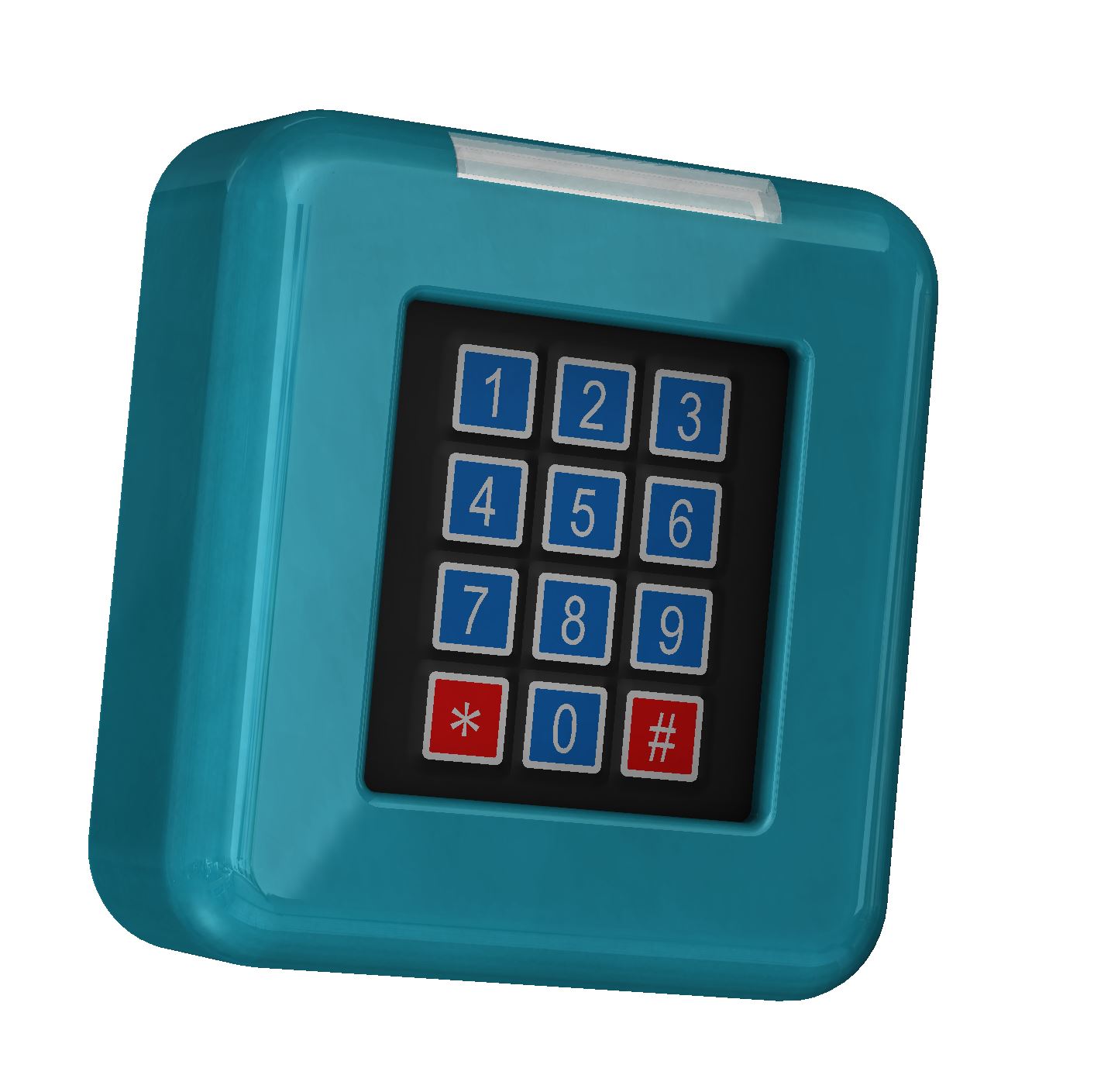 Keypad lock 4x3 Tastenfeldschloss
