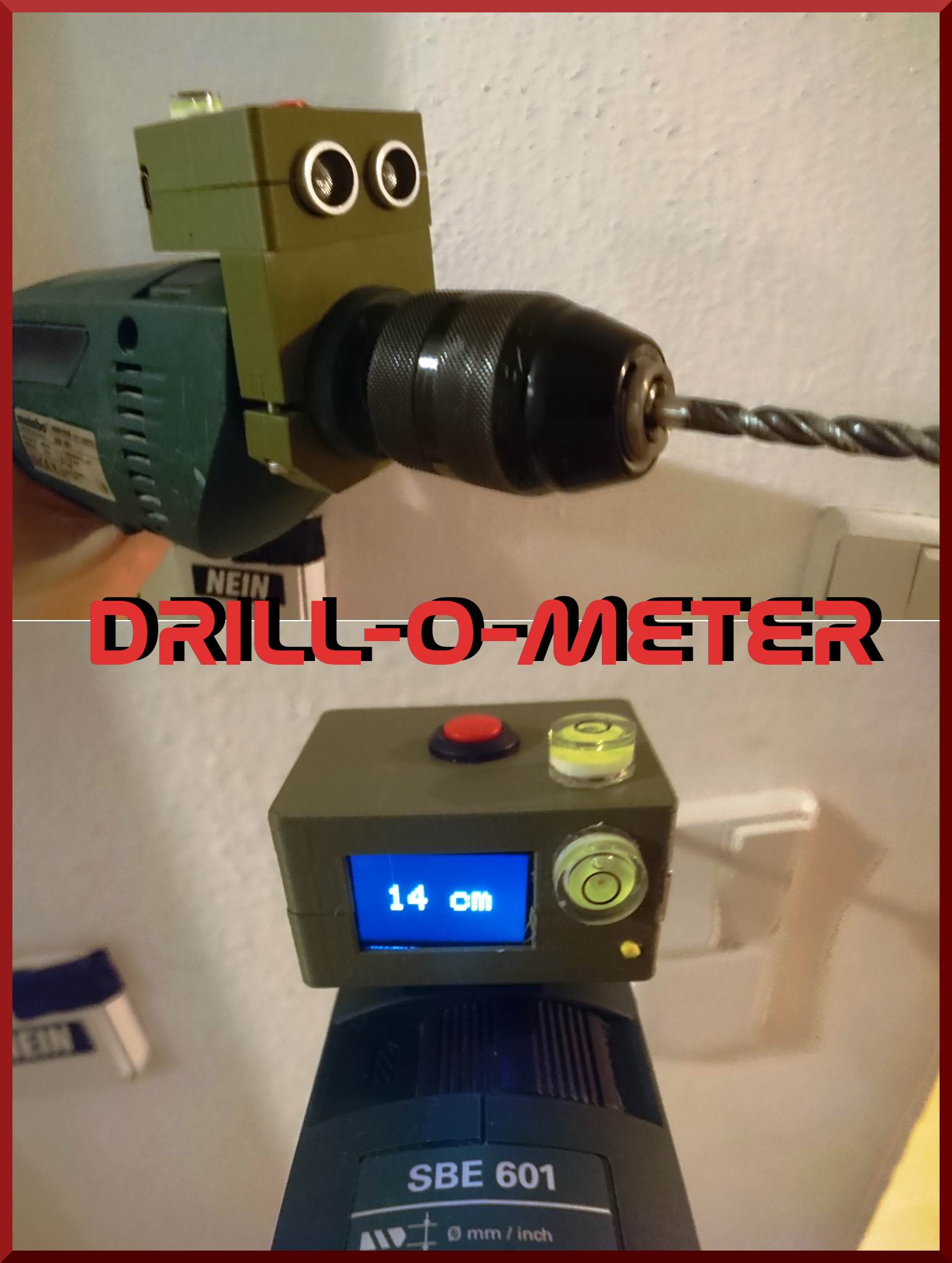 drill-o-meter - digital drill depth display (v1.1)