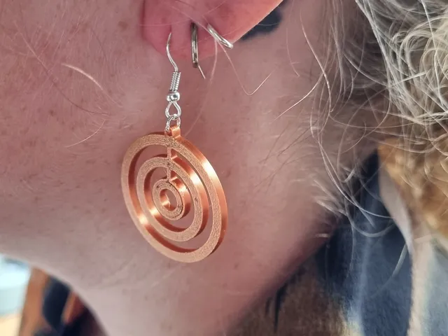 Earrings rounds