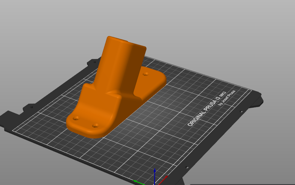 Spray Gun Holder No Number by Download free STL model