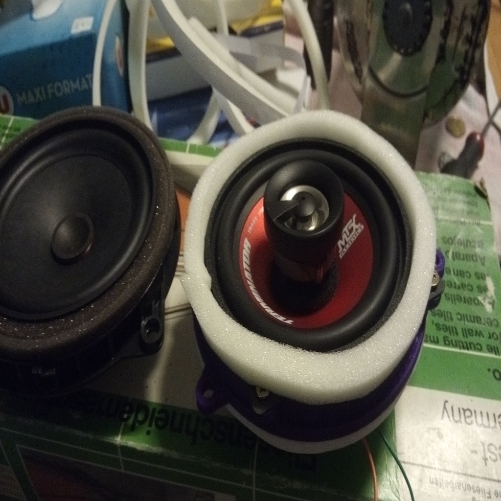 Speaker adapter for BMW F30 F31