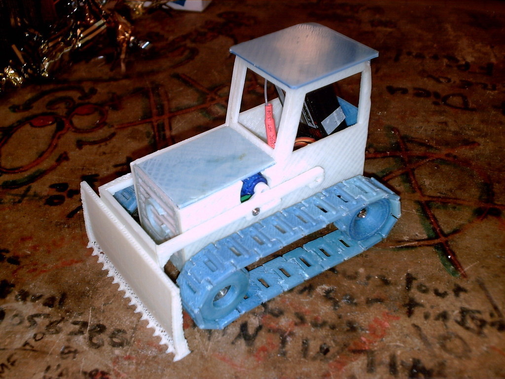 RC printed Buldozer