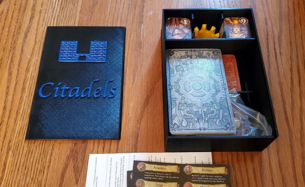 Citadels Small Box with sliding lid