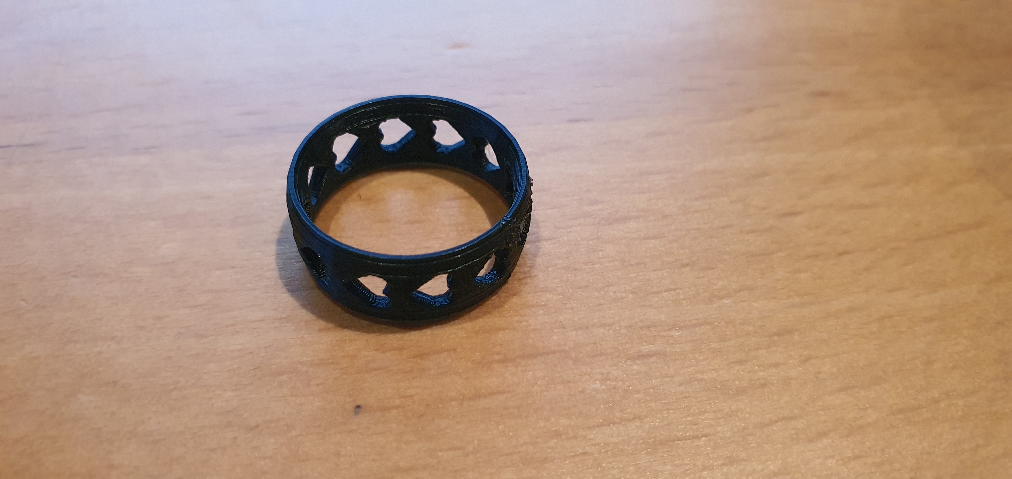 Miniatura 2 do modelo 3D heart ring Ring mit Herz