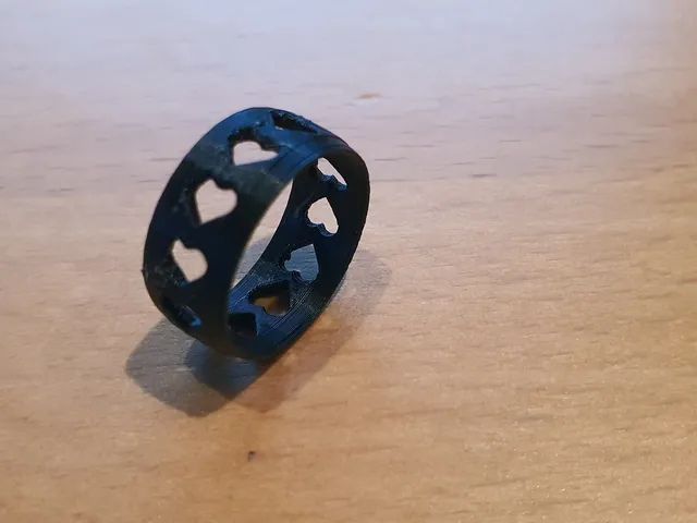 heart ring Ring mit Herz