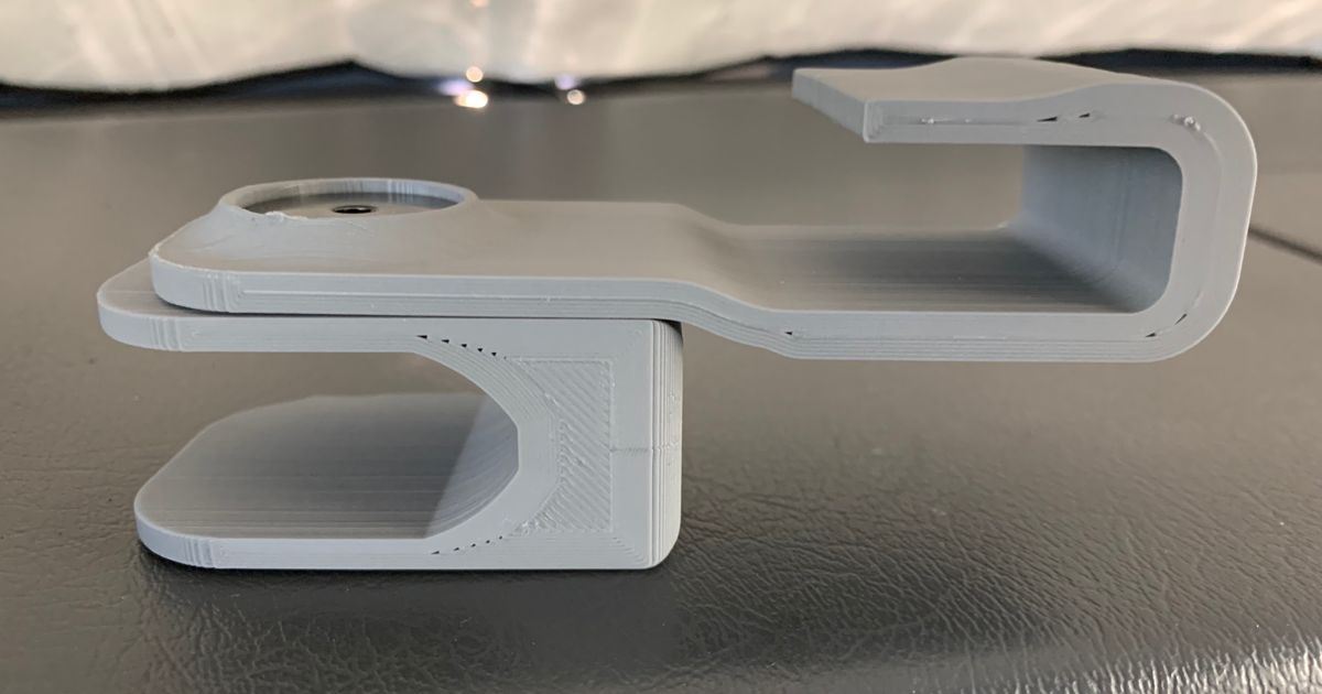 Visor Position Clip by Angry Joe Download free STL model