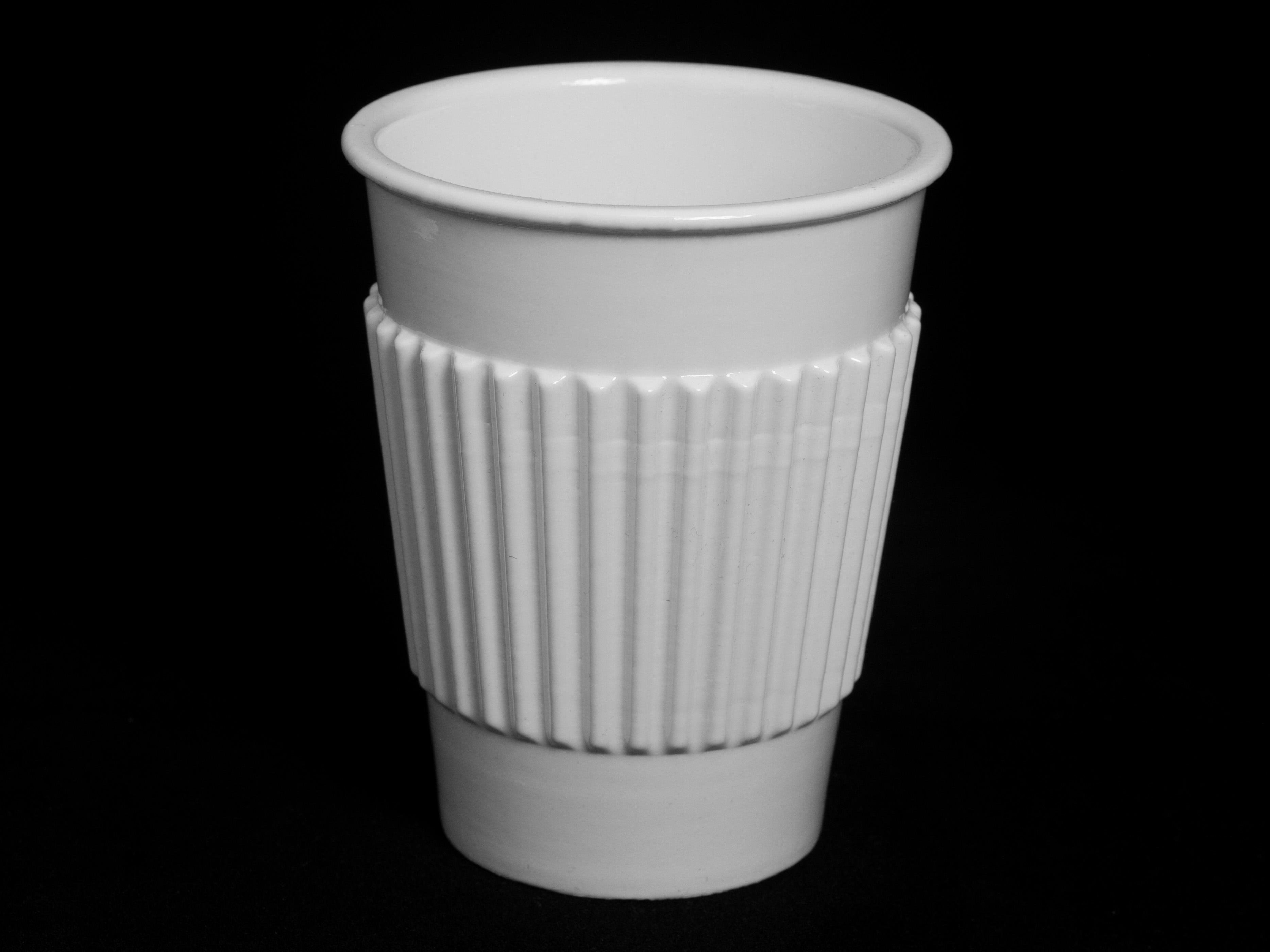 Coffee Cup Cardboard Straight by Michal Fanta | Download free STL model ...