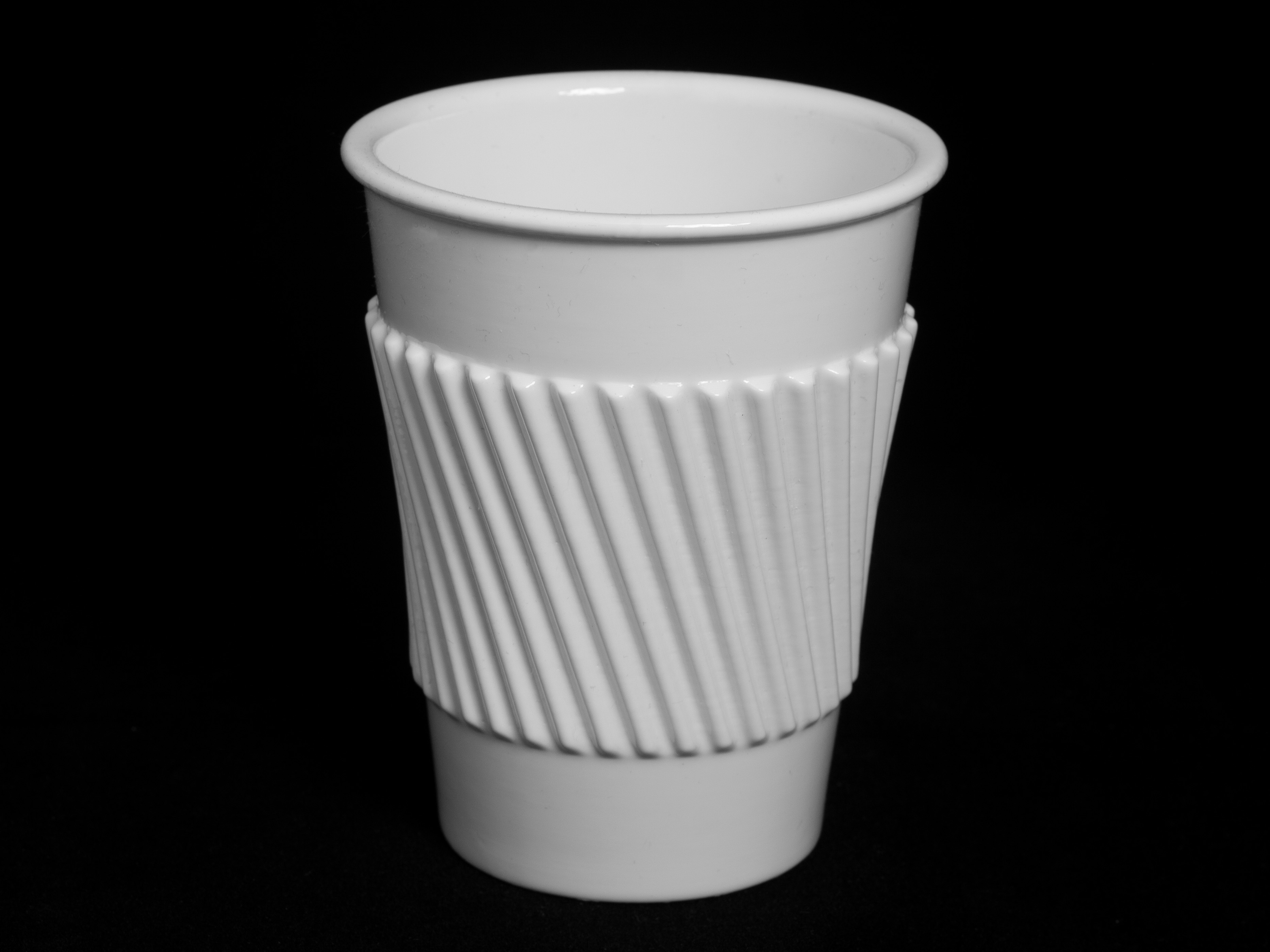 Coffee Cup Cardboard Twisted