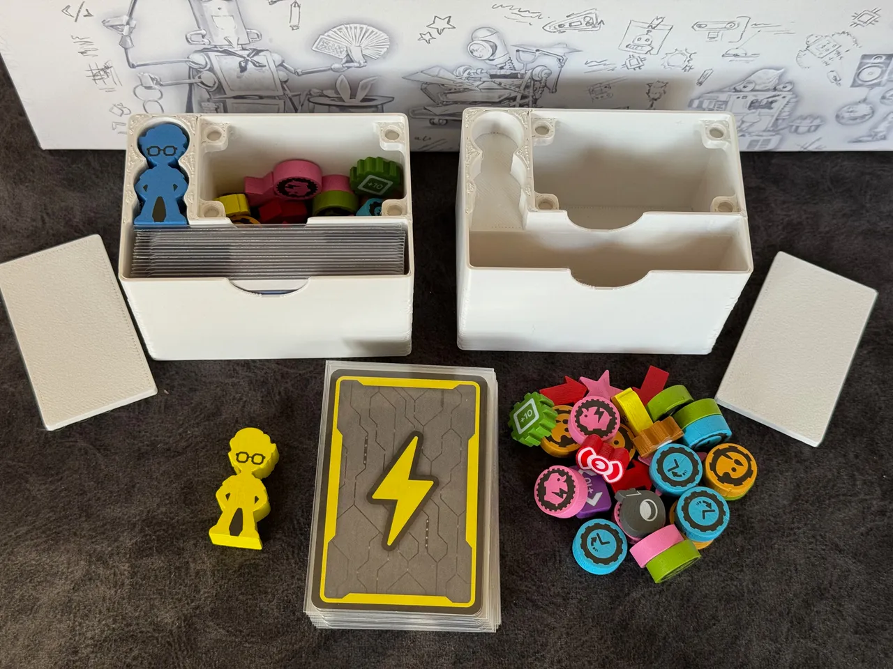 Raising Robots Game Insert by Mike F | Download free STL model 
