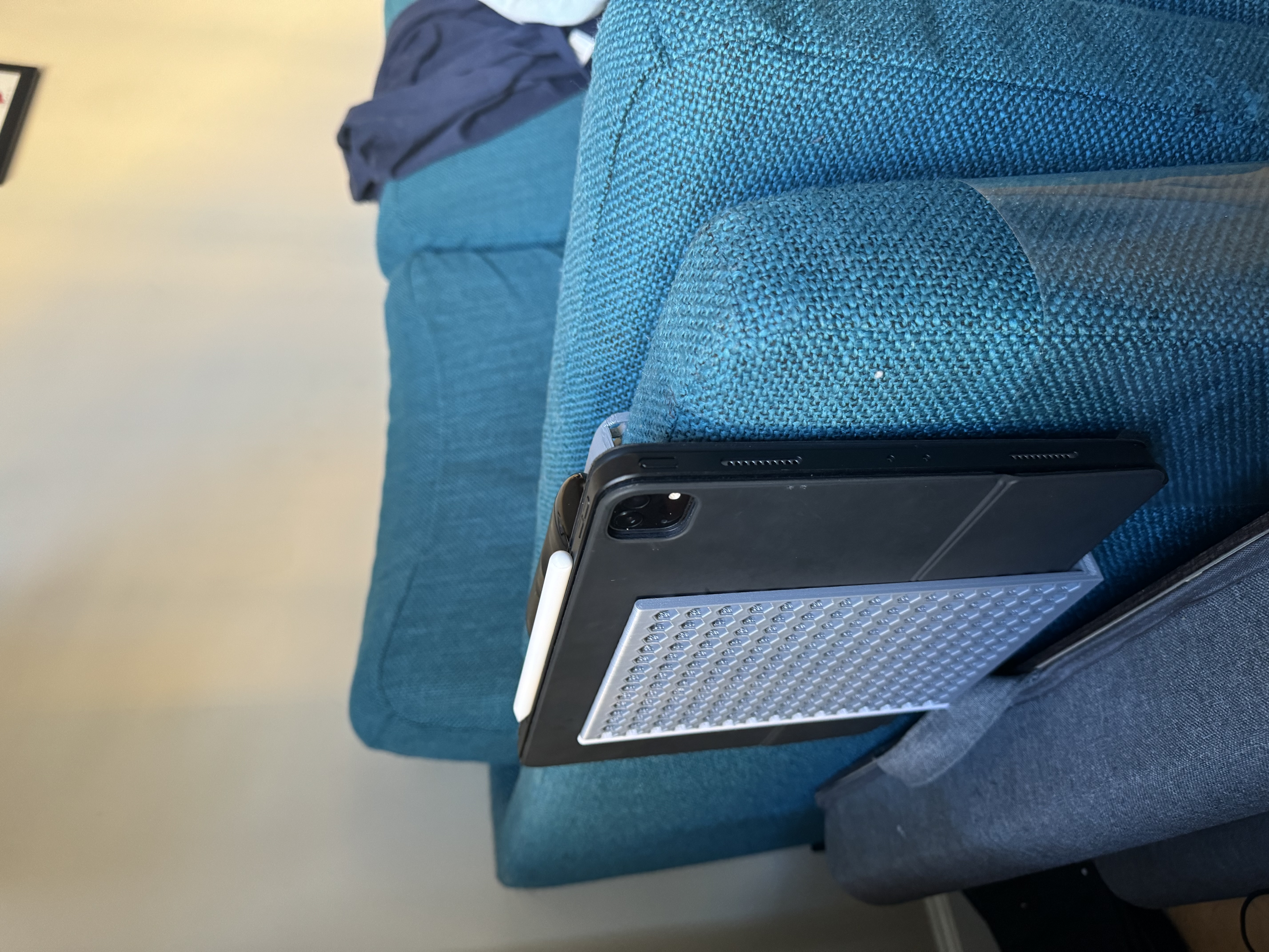 Couch iPad Storage