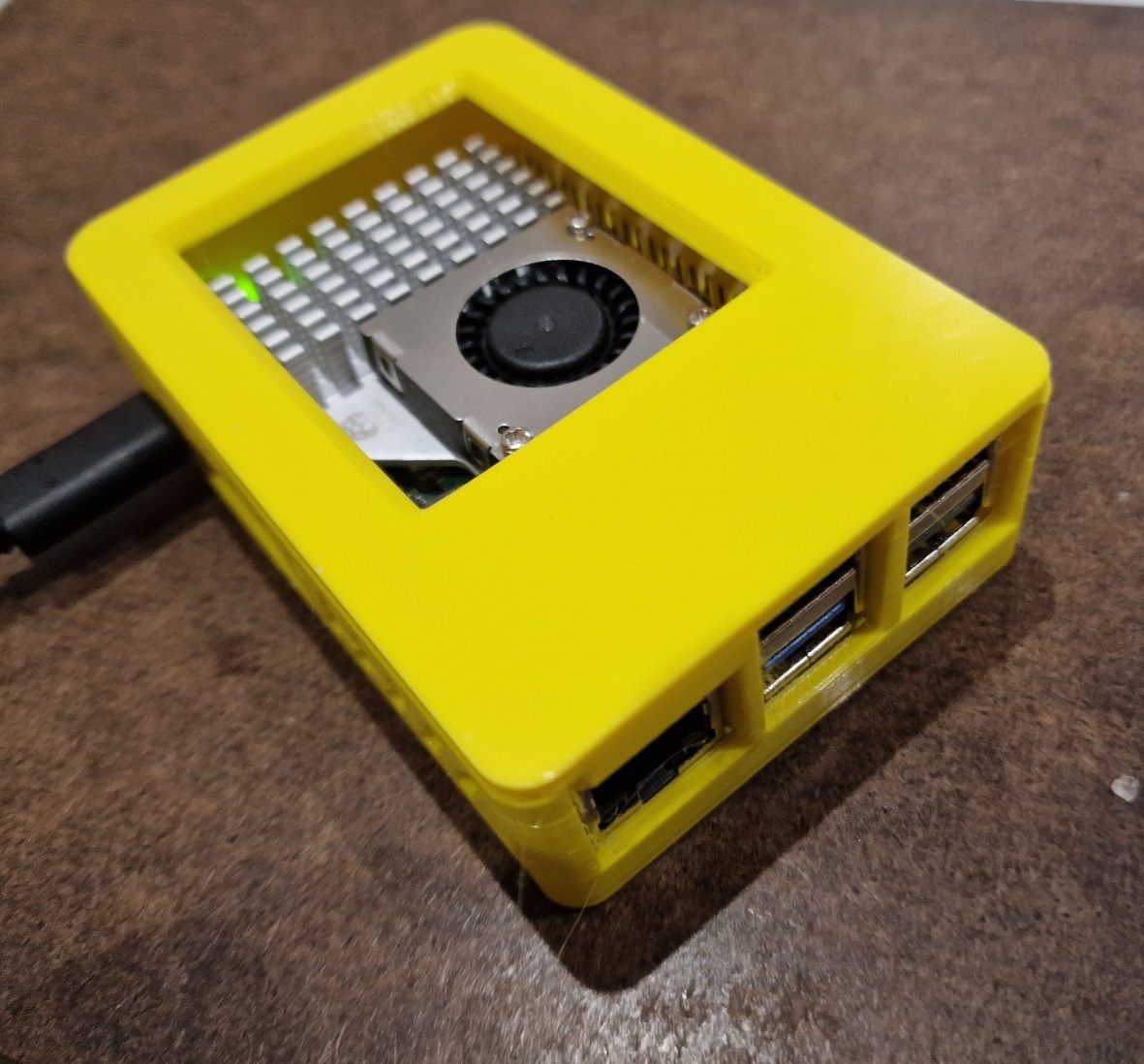 Raspberry Pi 5 And Active Cooler Case With Reset Button By Jeepers01 Download Free Stl Model 4353