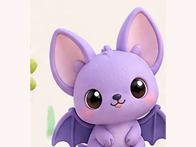 Luna – Chibi Bat | Cuddle Crew
