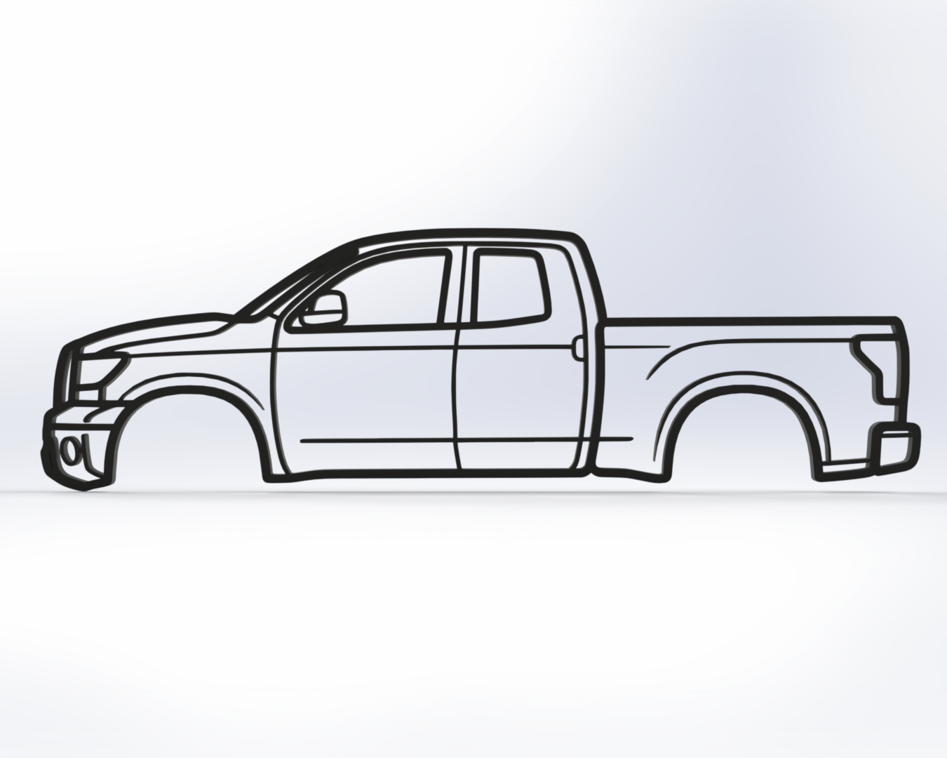 Toyota Tundra 2nd Gen Wall Art
