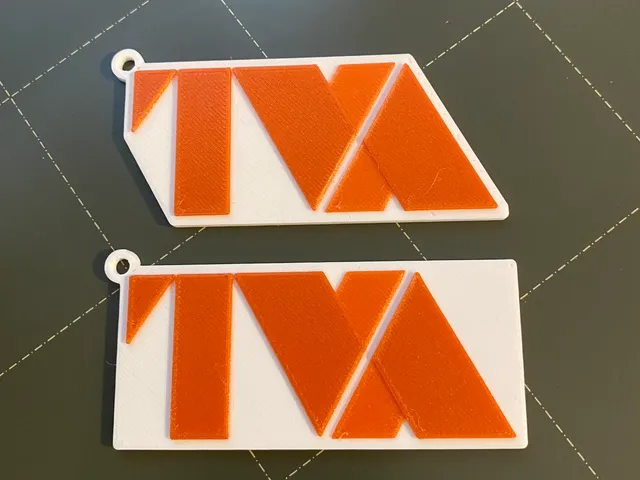 Loki TVA Logo Keychains