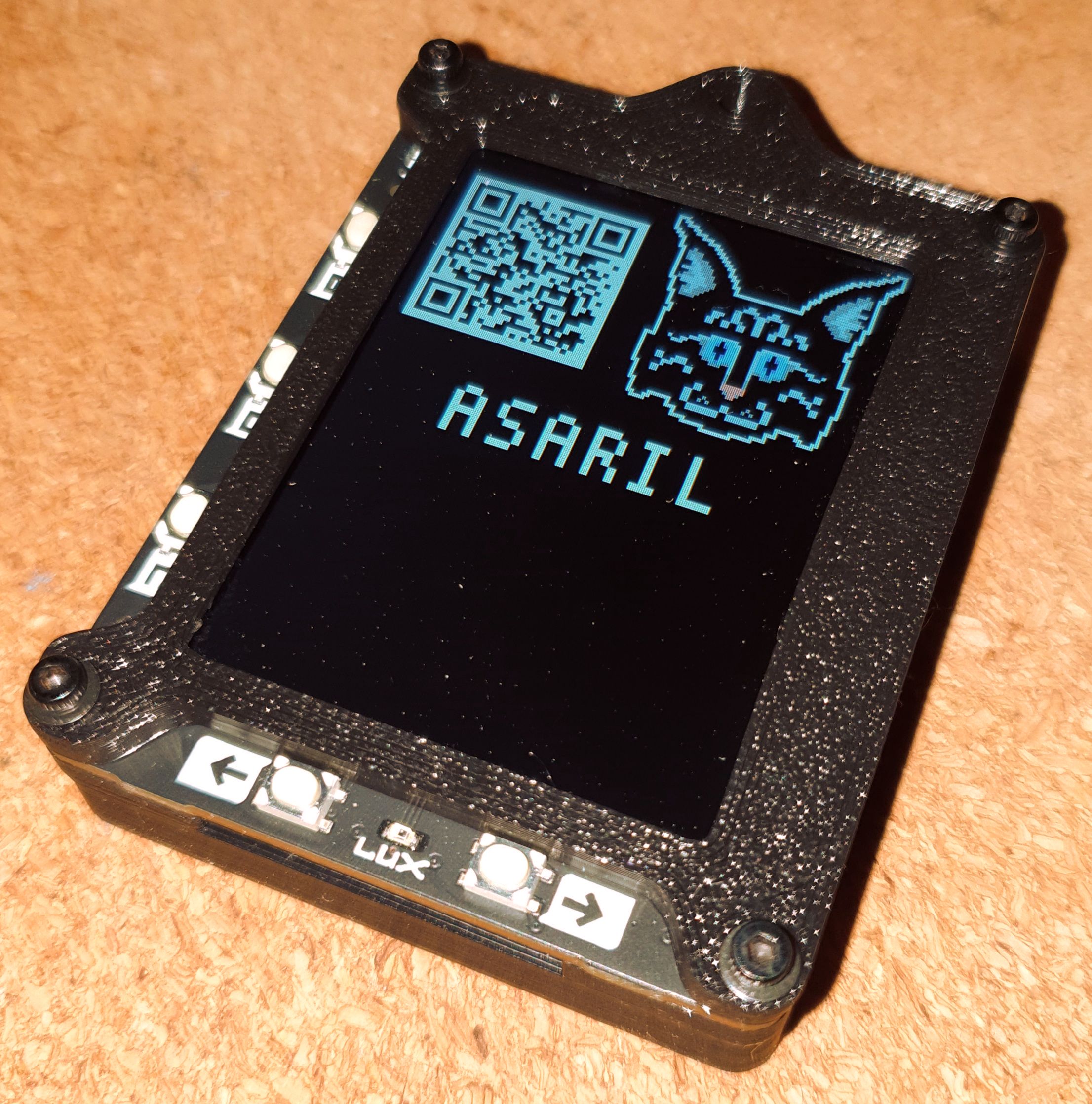 Tufty 2040 portrait badge case