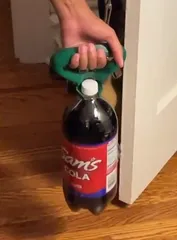 2 Litre / Liter bottle handle / holder / grip so it's easier to carry them whether at the supermarket or at home.
