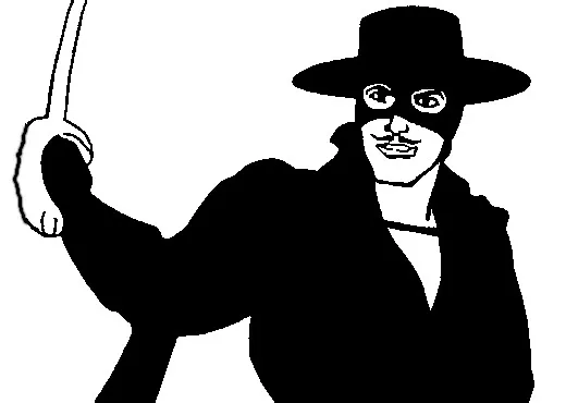 dessin de zorro