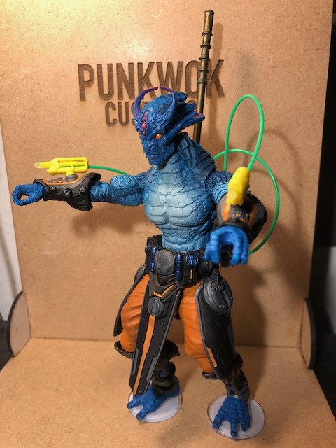 Backpack & Arm Blaster for Cosmic Legions - GlowStick Version