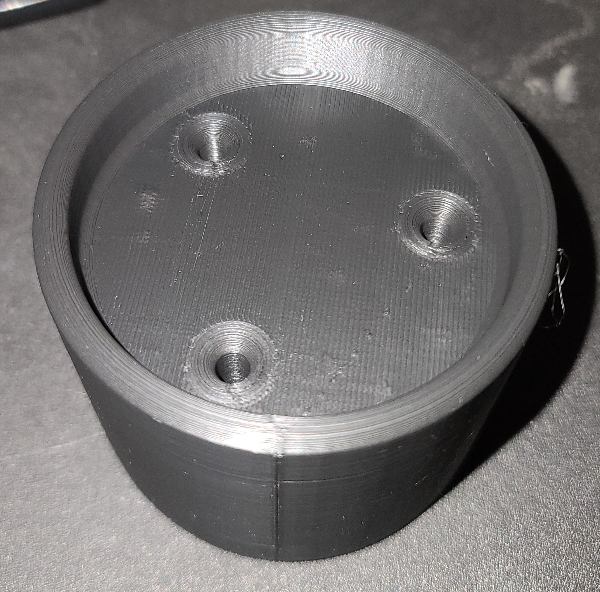 2.5 Inch Diameter Table Riser (2 inch lift) With Screw Holes
