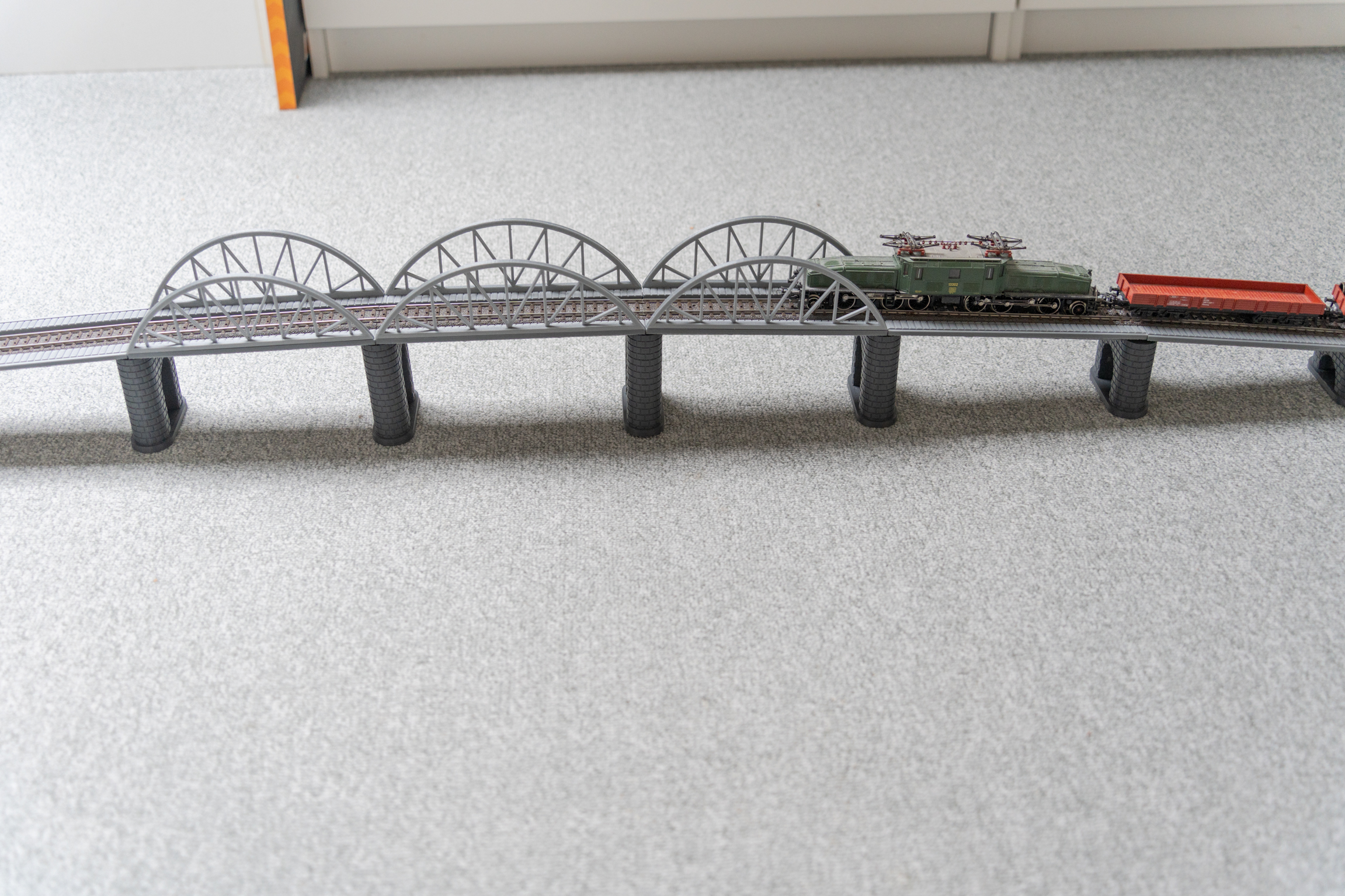 Bridge for model railway in H0 scale