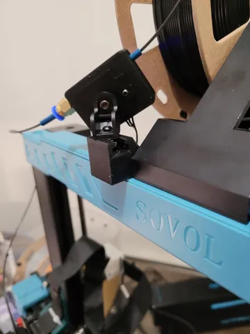 Sovol SV07 Plus Filament Sensor Mount