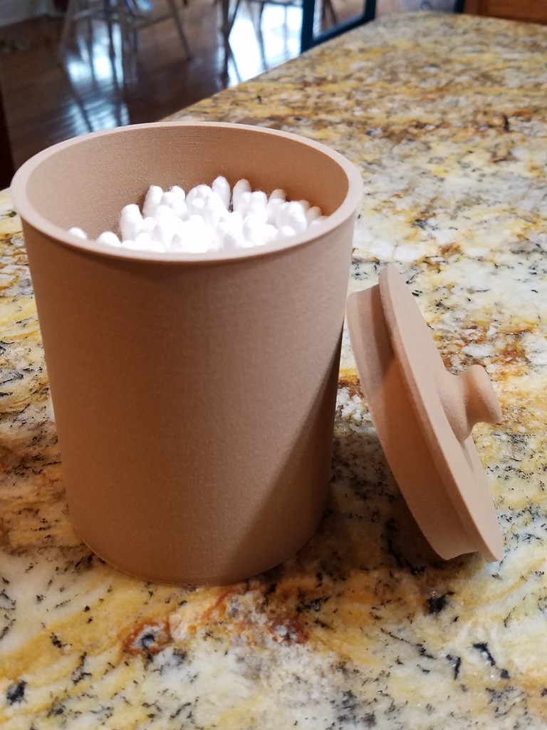 QTip Holder by BabaFet Download free STL model