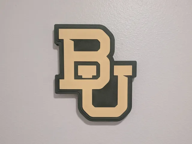 Baylor Logo 3D Wall Art