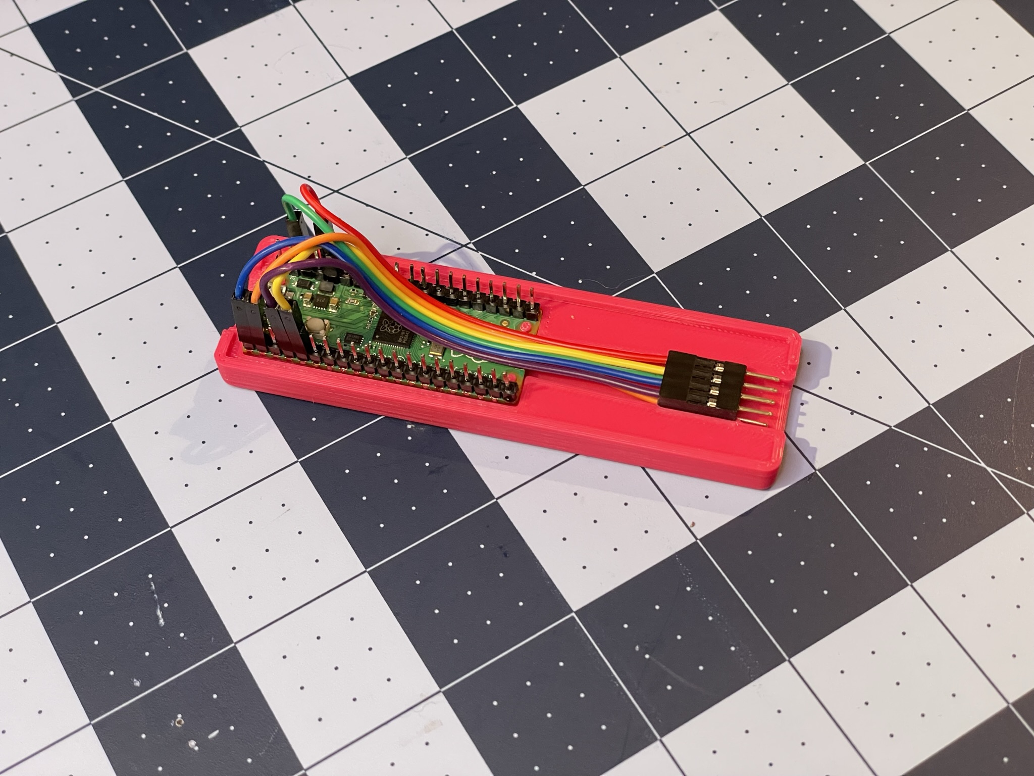 Raspberry Pi Pico Case With Reconfigurable Connector By Nixkor Download Free Stl Model