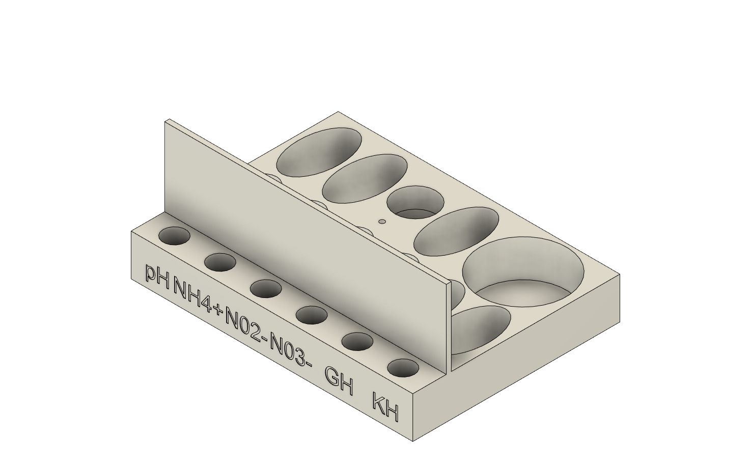 API Test Tube Holder by BabaFet Download free STL model