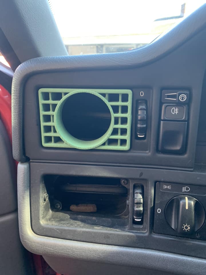 Volvo 850 Vent Gauge Pod 52mm 2 1/16"