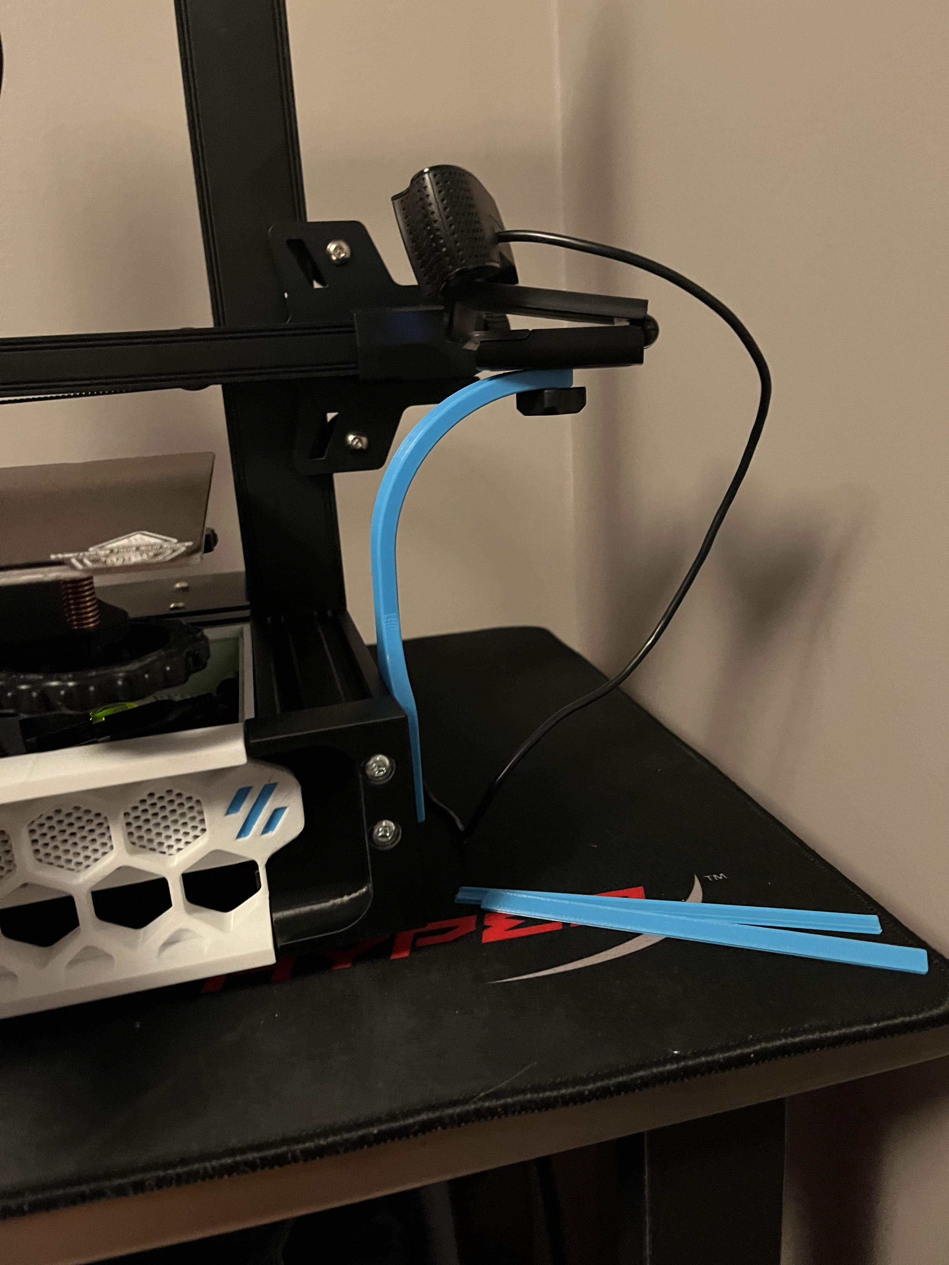Logitech Camera Mount Ender 3 by Scott Flikkema Download free STL