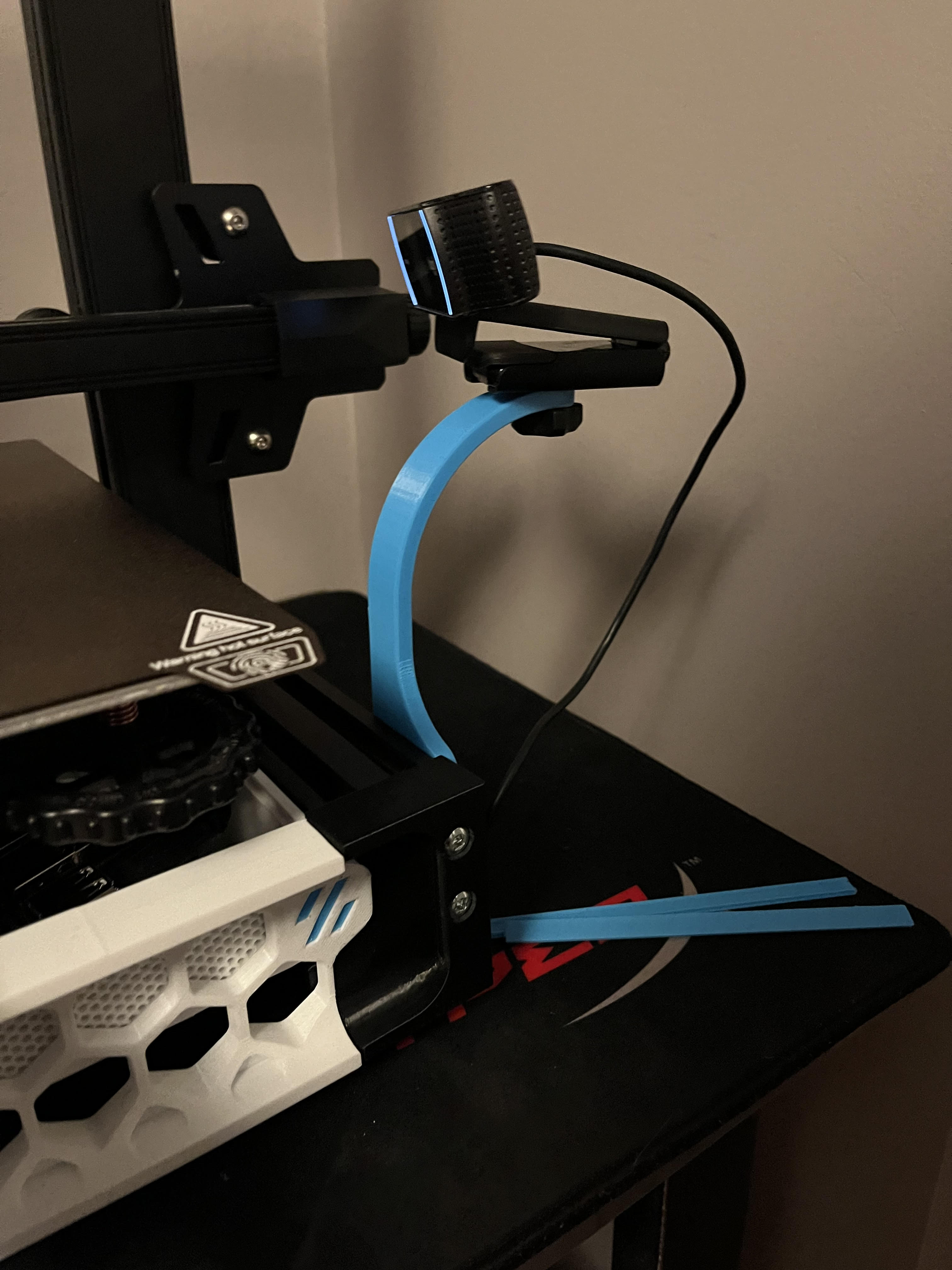 Logitech Camera Mount Ender 3 by Scott Flikkema Download free STL