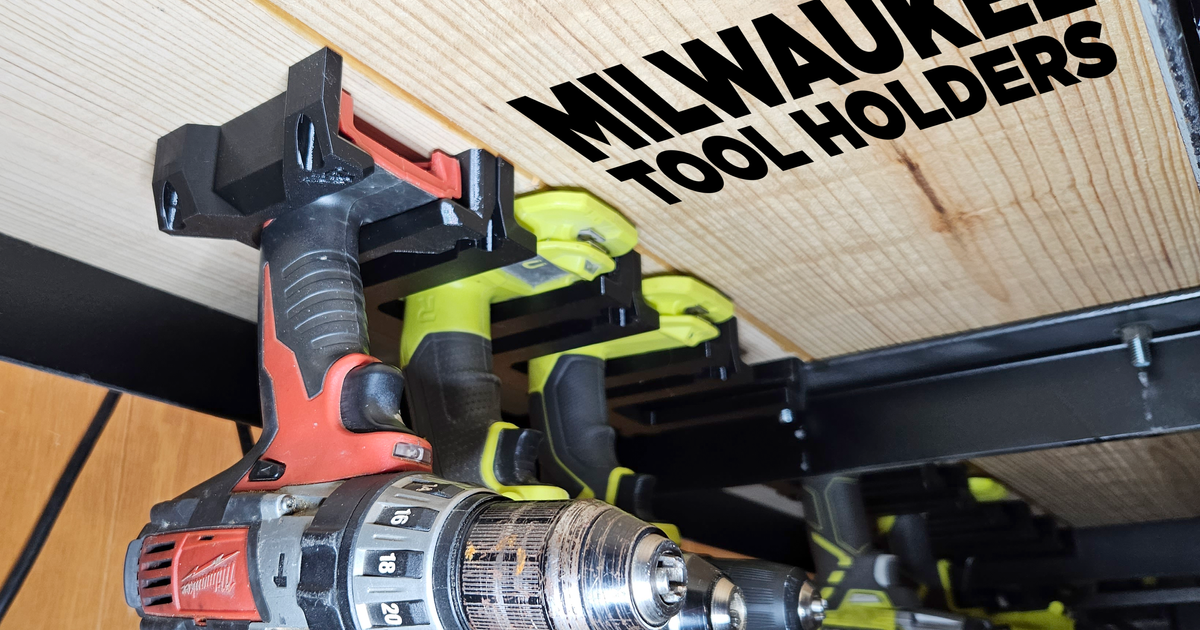 Tool Holders Milwaukee by Jerrari Download free STL model